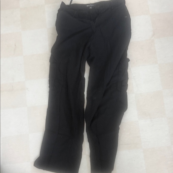 Motel Rocks Black Pants - Picture 1 of 2